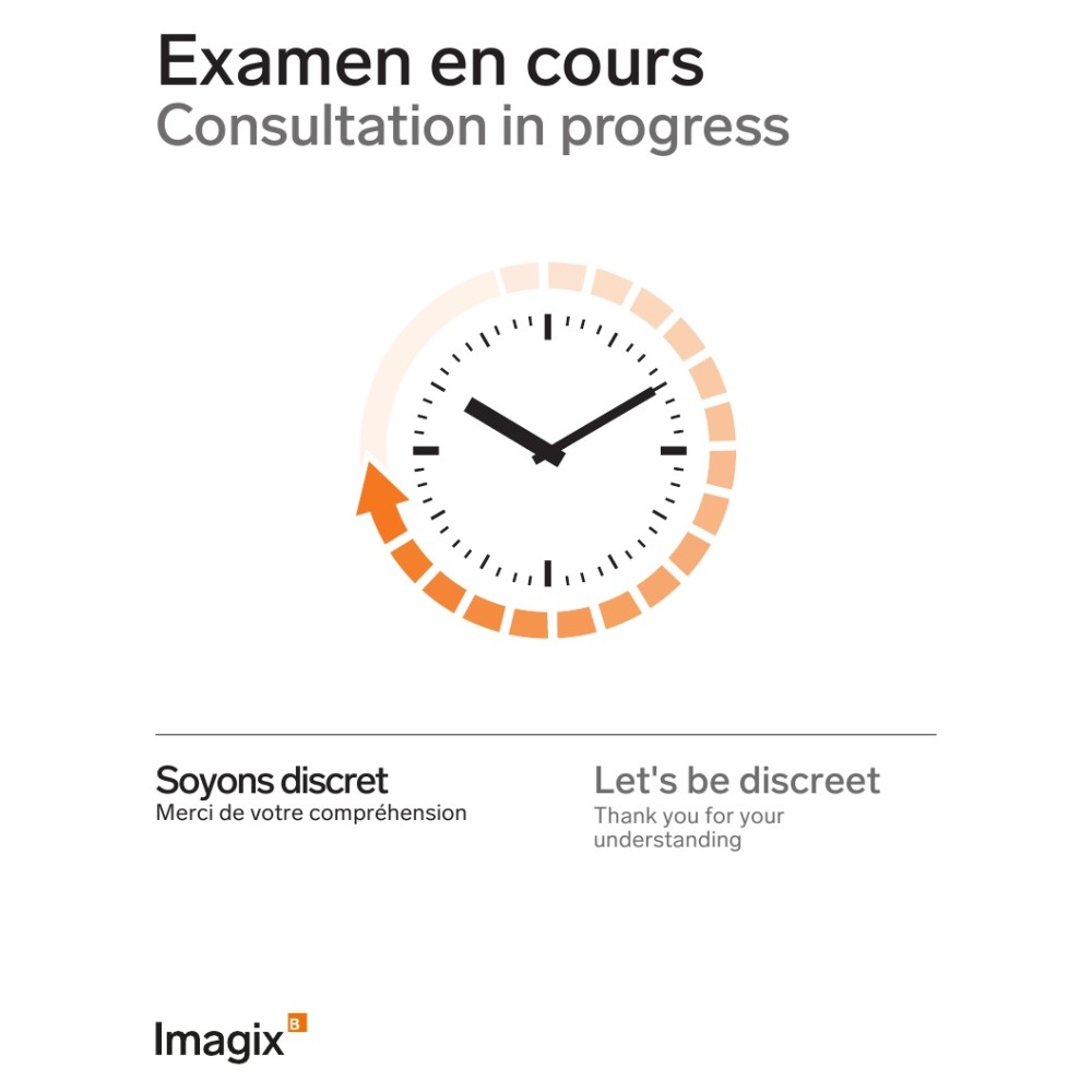 Affiche Examen en cours Imagix