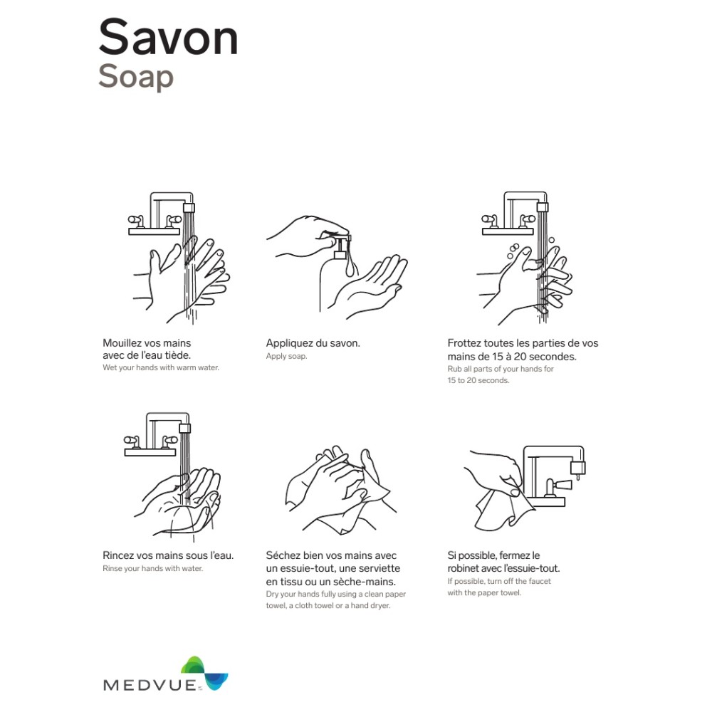 Affiche Savon Medvue