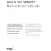 Affiche responsabilité pertes et vol patients Imagix