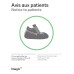 Affiche mettre couvre-chaussures Imagix